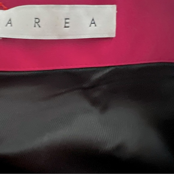 Area Crystal Trimmed Structured Slip Dress - Picture 10 of 12